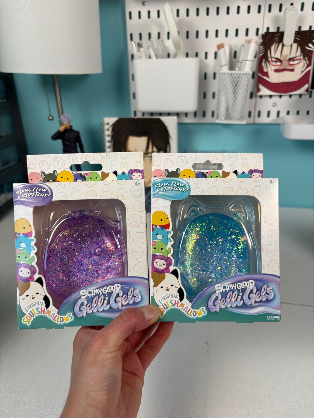 Squishmalloows gelli gels squishy fidget viral TikTok